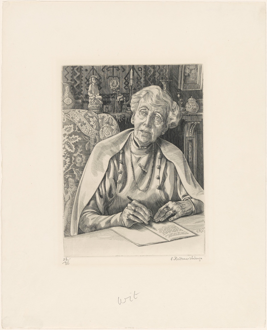 Portret van Ina Boudier-Bakker (1875-1966)