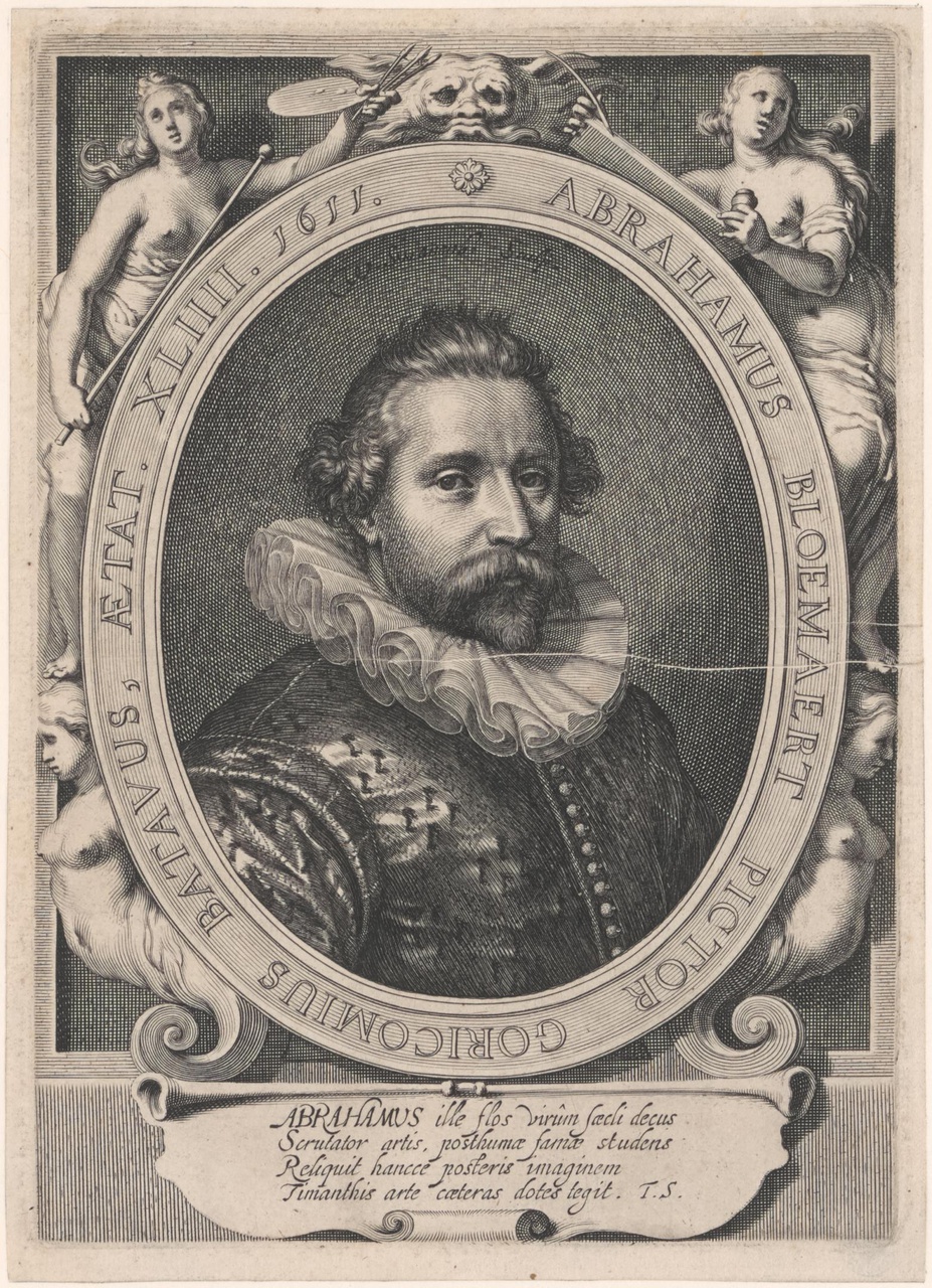 Portret van Abraham Bloemaert (1564-1651)