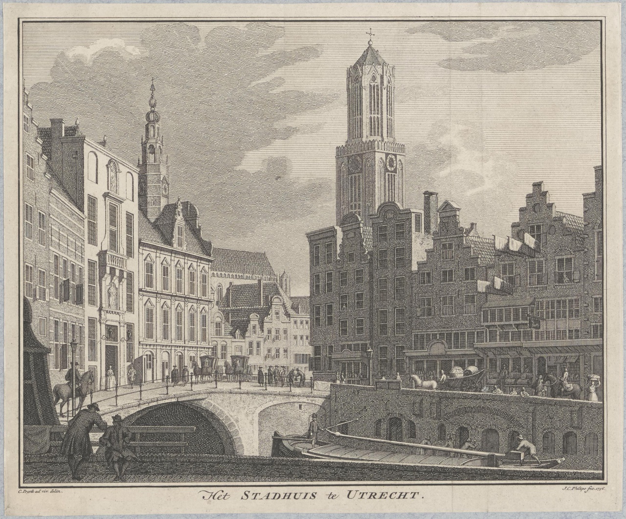 Het Stadhuis te Utrecht