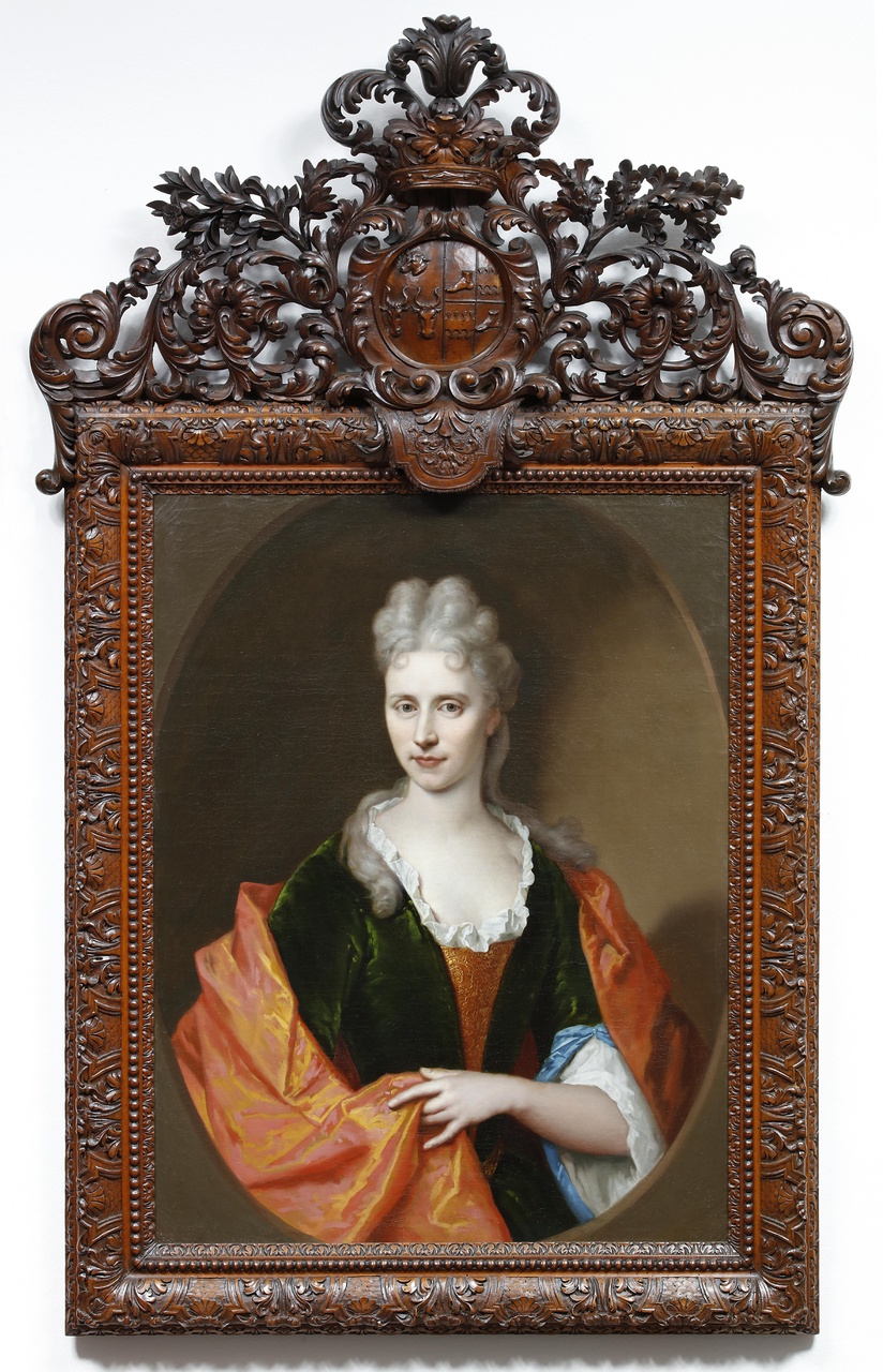 Portret van Deliana Margaretha Voet van Winssen (1682-1766), echtgenote van Jacob Martens
