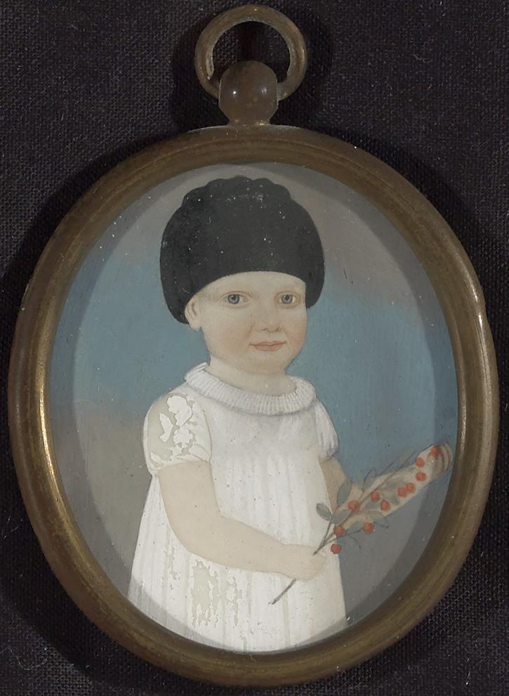 Portret van een klein meisje