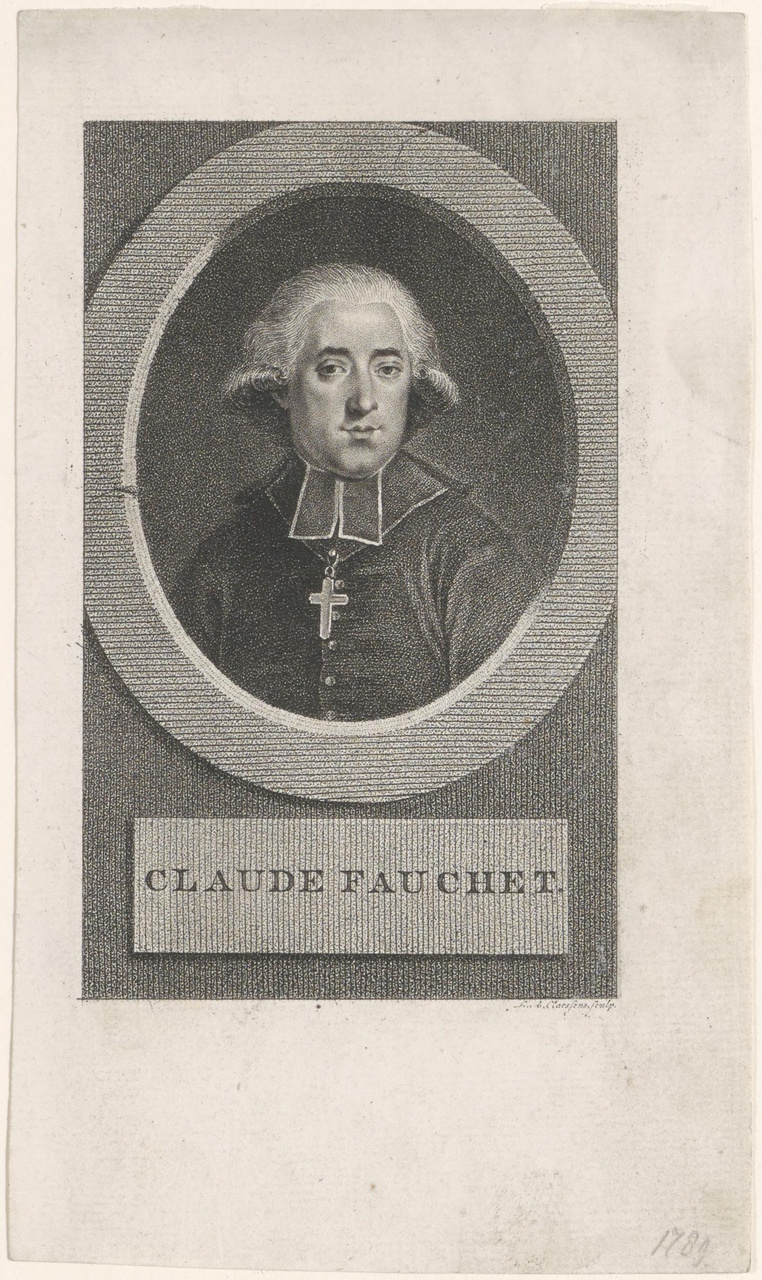 Portret van Claude Fauchet