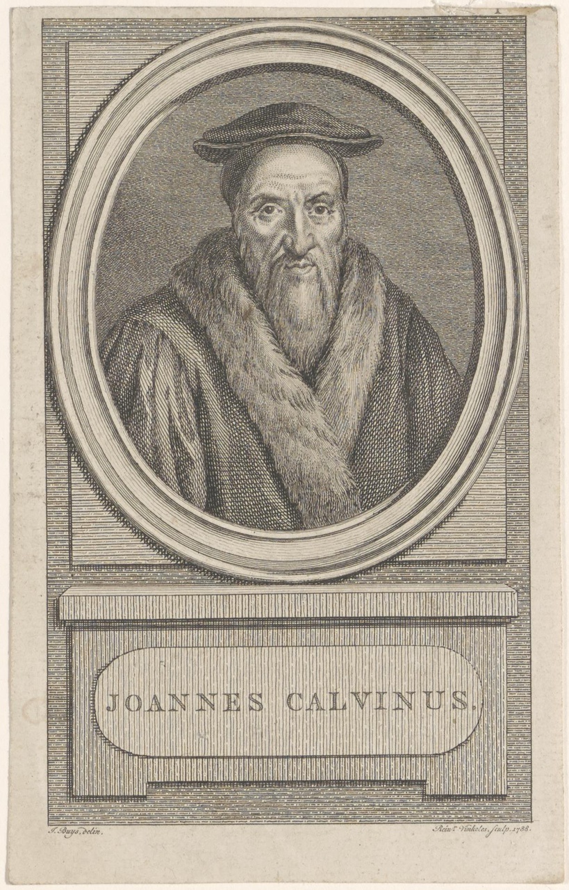 Portret van Johannes Calvijn (1509-1564)