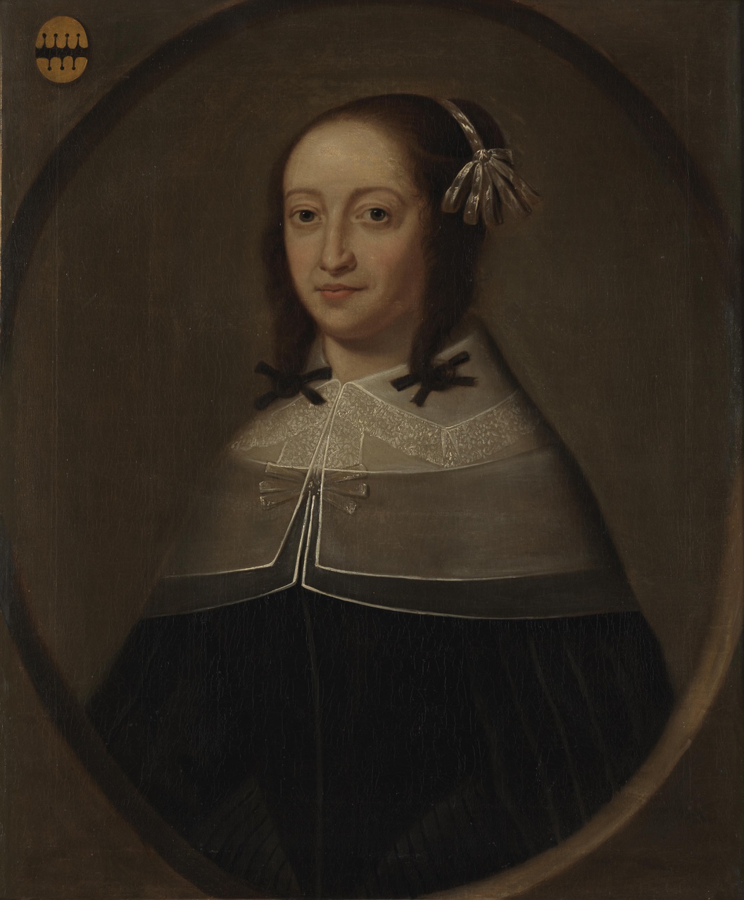 Portret van Elisabeth van Winssen (?-1655), echtgenote van Paulus Voet