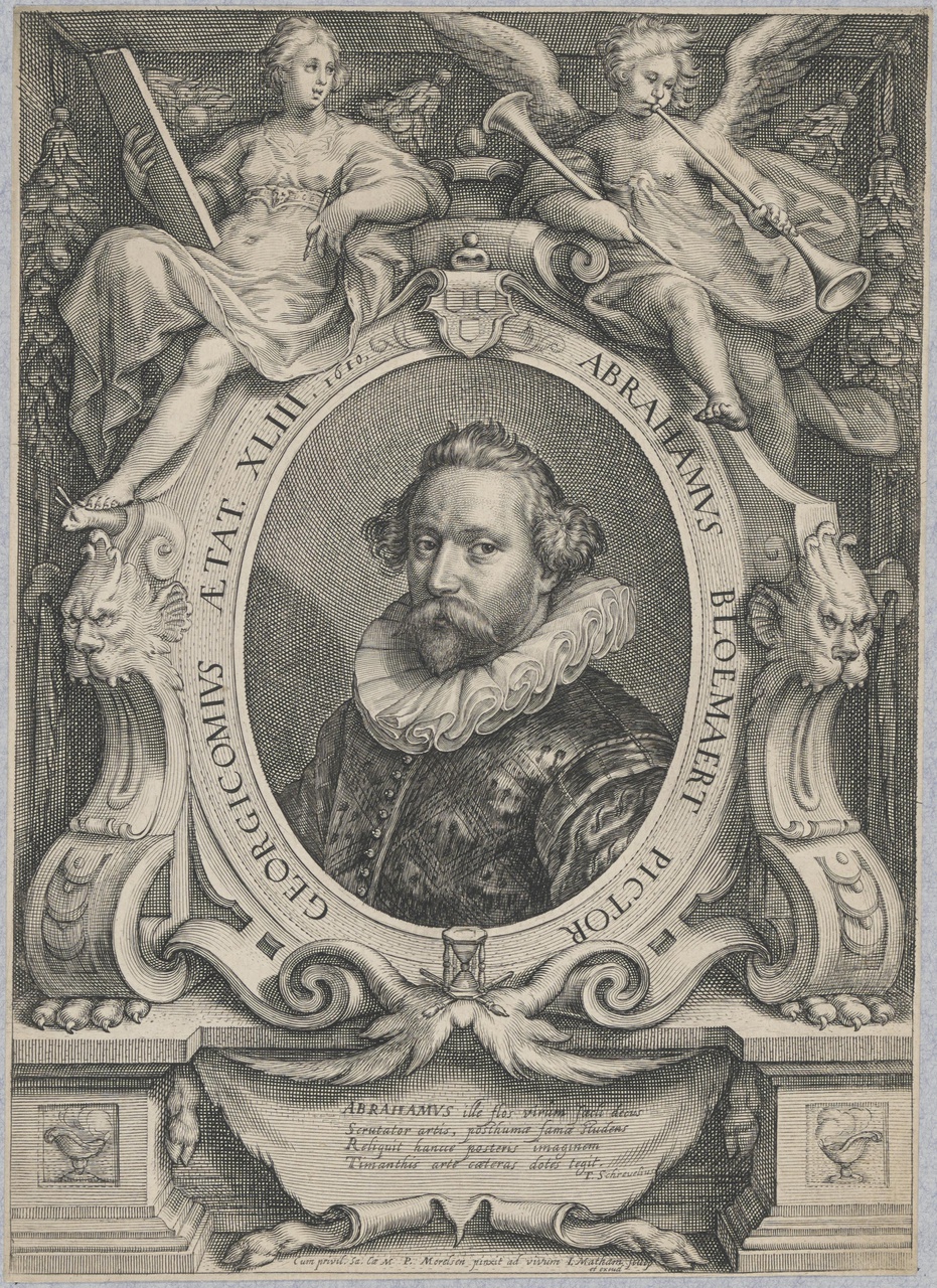 Portret van Abraham Bloemaert (1566-1651)