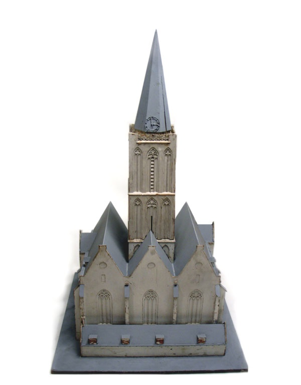 Maquette van de Jacobikerk