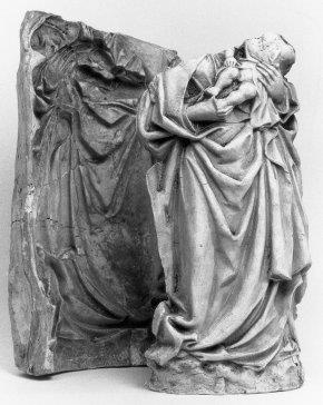 Mal, fragment van Maria met Kind