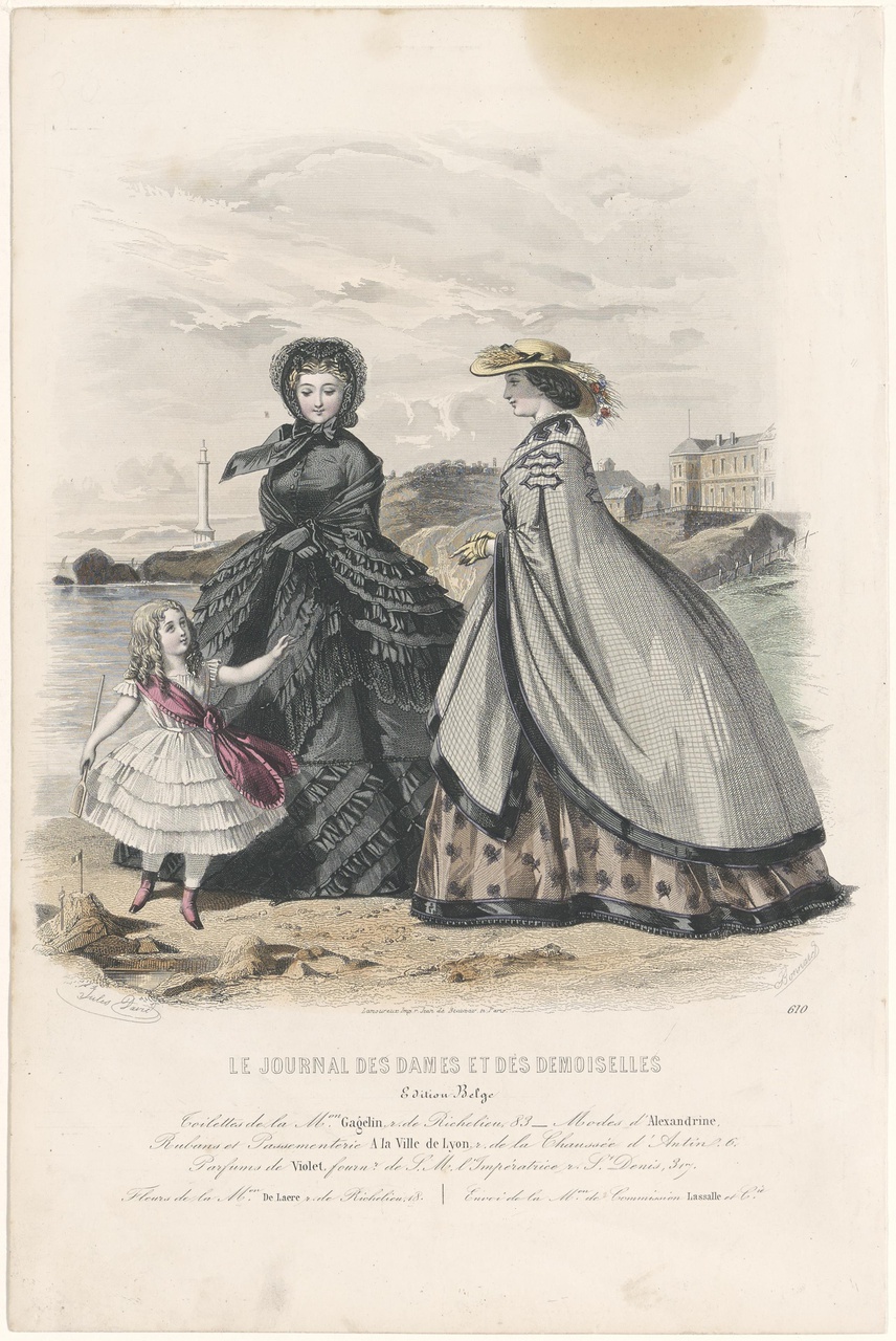 Kostuumprent uit Journal des Dames et des Modes