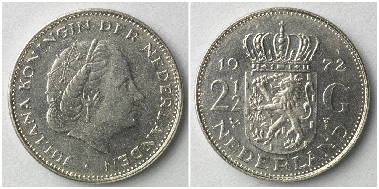 2½ gulden,  Koninkrijk der Nederlanden
