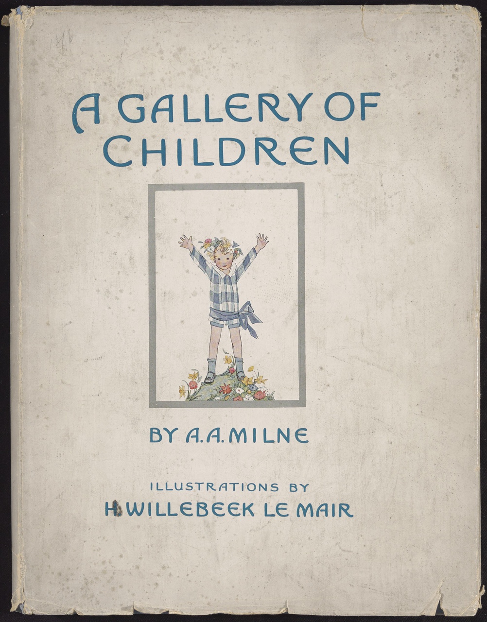 Engels kinderboekje "A Gallery of Children"