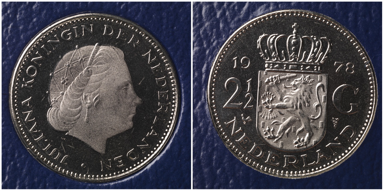 2½ gulden,  Koninkrijk der Nederlanden
