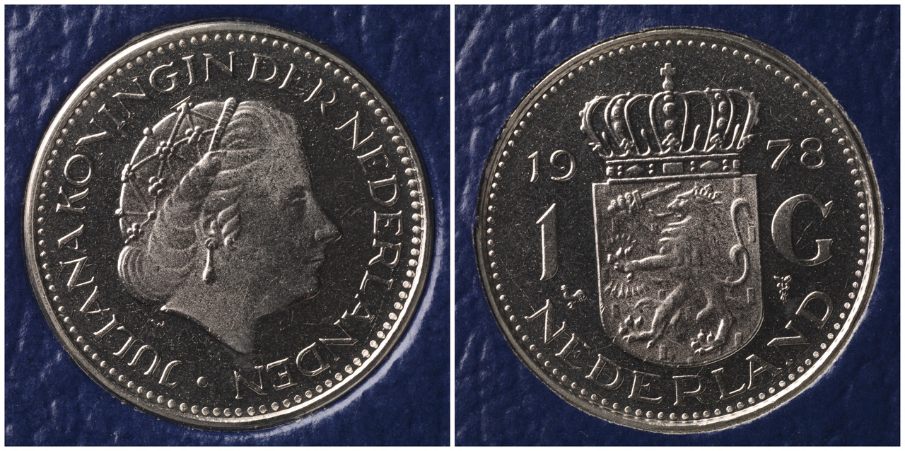 1 gulden, Koninkrijk der Nederlanden