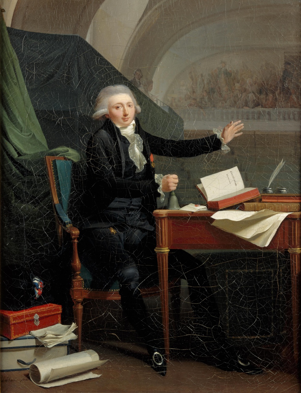 Portret van Jan Anthony d'Averhoult (1756-1792)