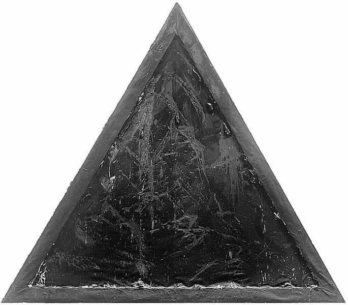Gevulde gelijkzijdige driehoek