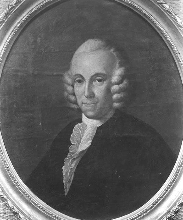 Portret van Johannes David Hahn (1729-1784)