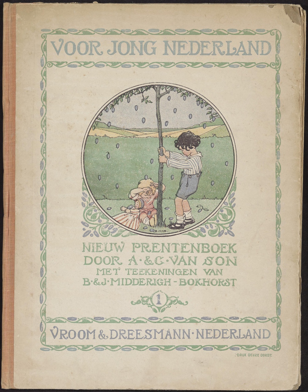 Kinder reclameboek "Voor Jong Nederland" 1