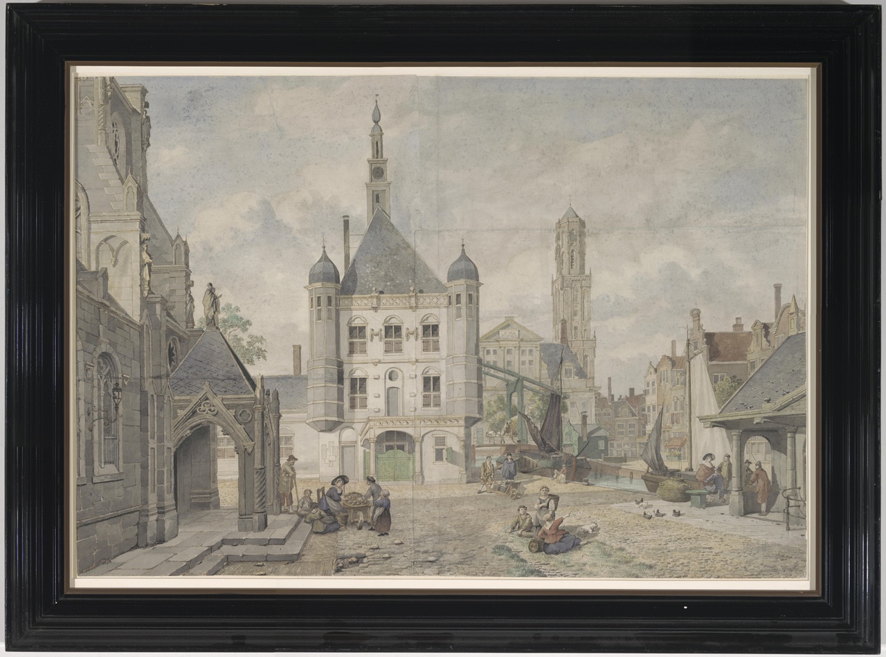 Stadsplein met de Domtoren van Utrecht
