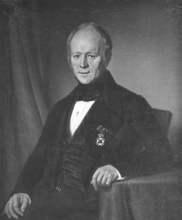 Portret van  Willem Gerard van Dijk (1791-1855)