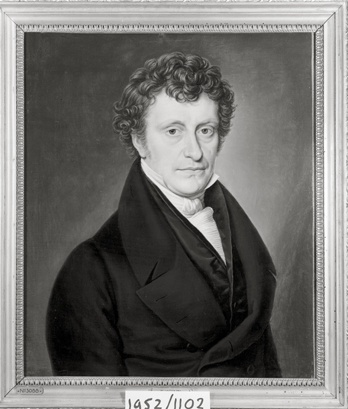 Portret van Bernardus Franciscus Suerman (1783-1862)