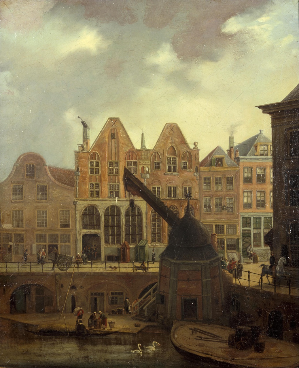Het Sint Barbara- en Sint Laurentiusgasthuis op de Oudegracht te Utrecht