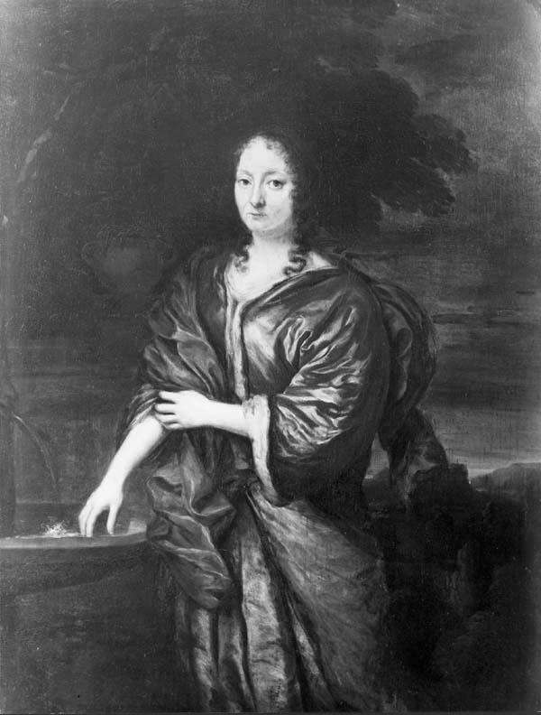 Portret van Geertruij ter Borch (?-1712), echtgenote van Lucas van de Poll