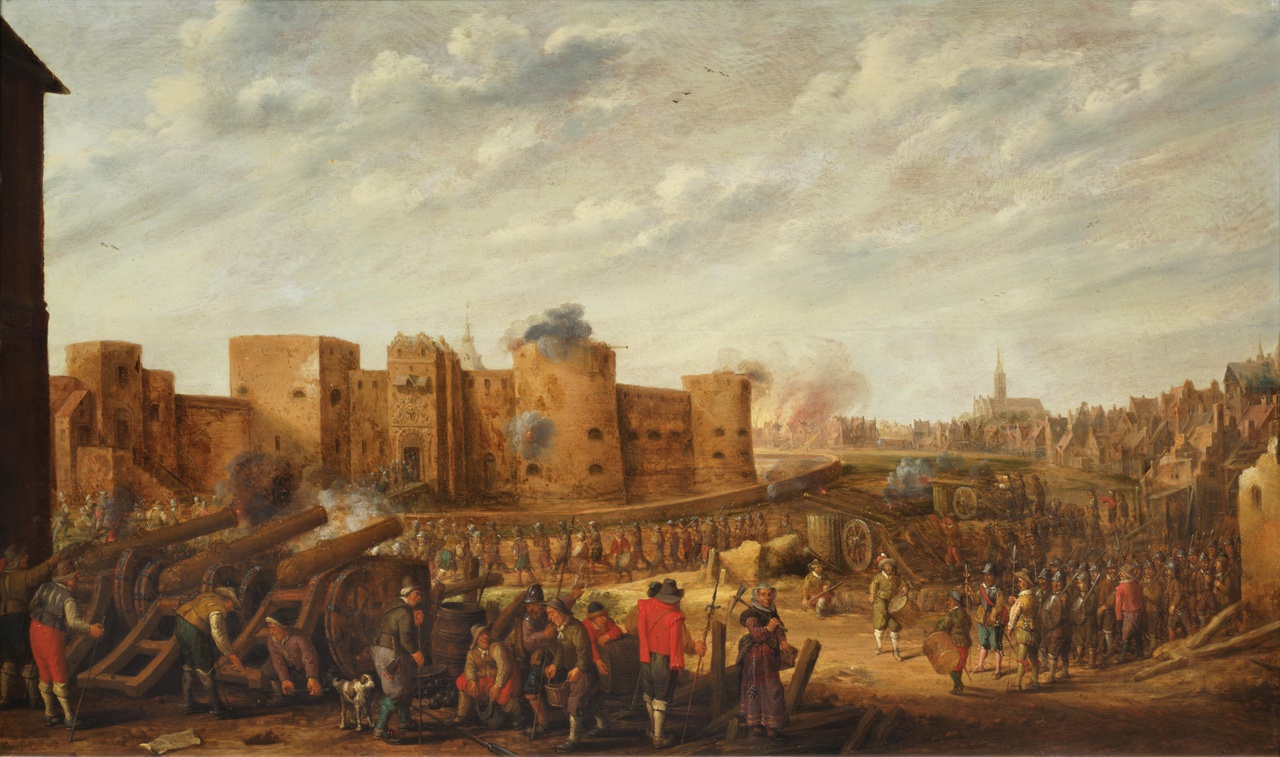 Het beleg van het Kasteel Vredenburg te Utrecht in 1577