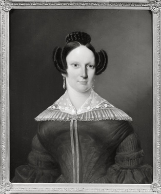 Portret van Catharina Elisabeth Snoeck (1814-1878), echtgenote van Jacobus Gerardus Broese
