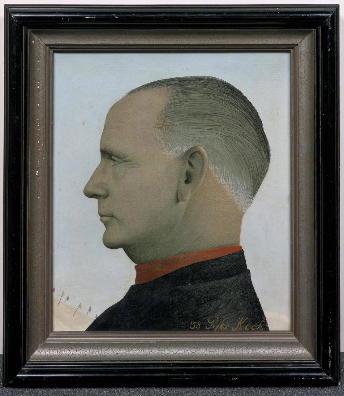 Portret mr. L.J. van der Valk (1897-1975)