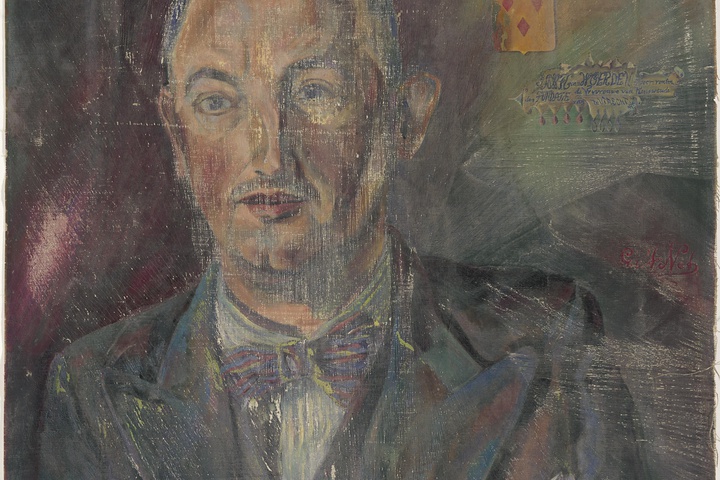 Portret van A.W.F.G. van Woerden,