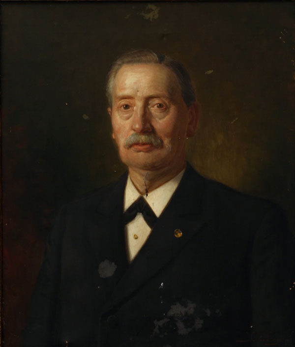 Portret van J.E. Fischer