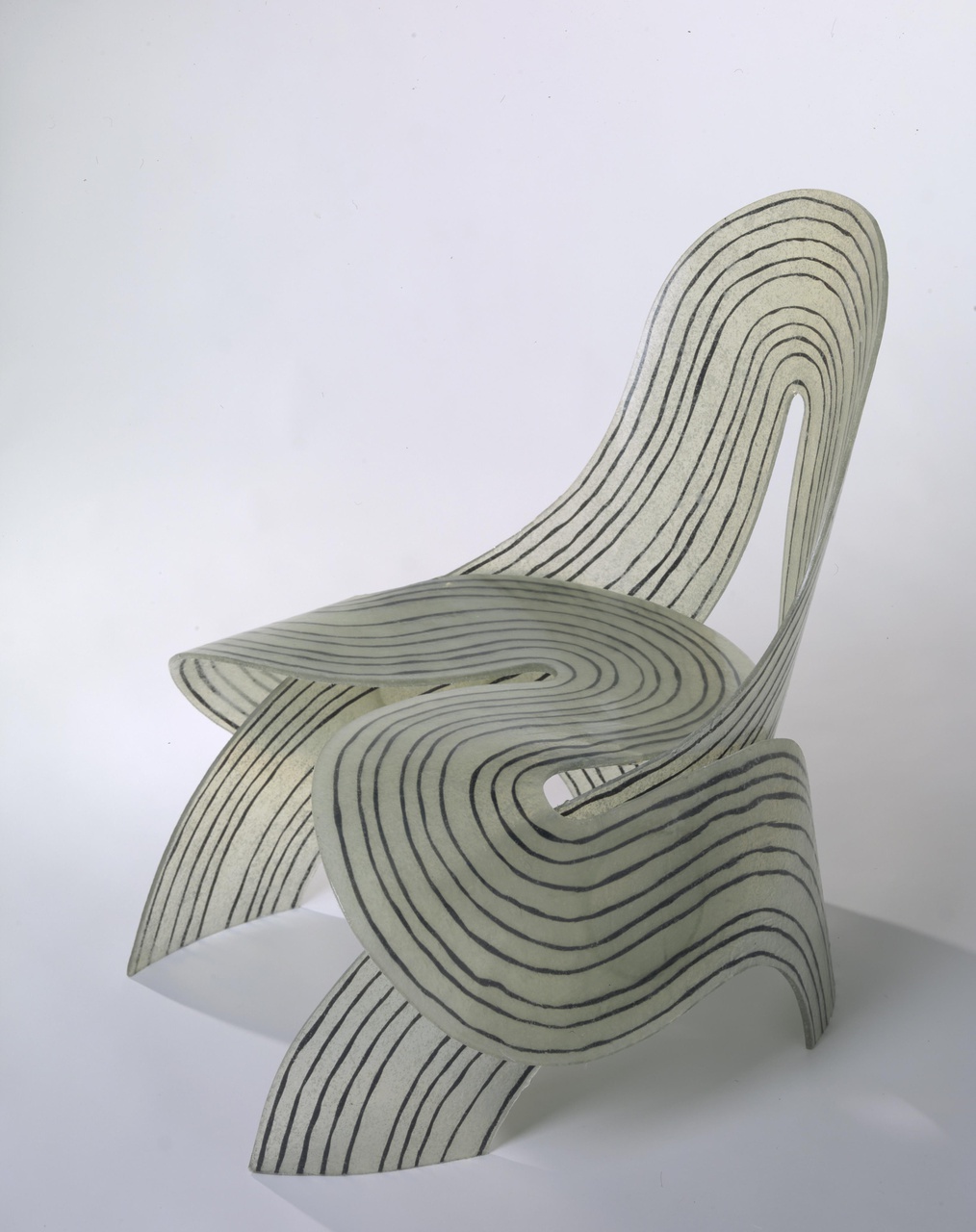 Glasvezel stoel (prototype nr. 3)