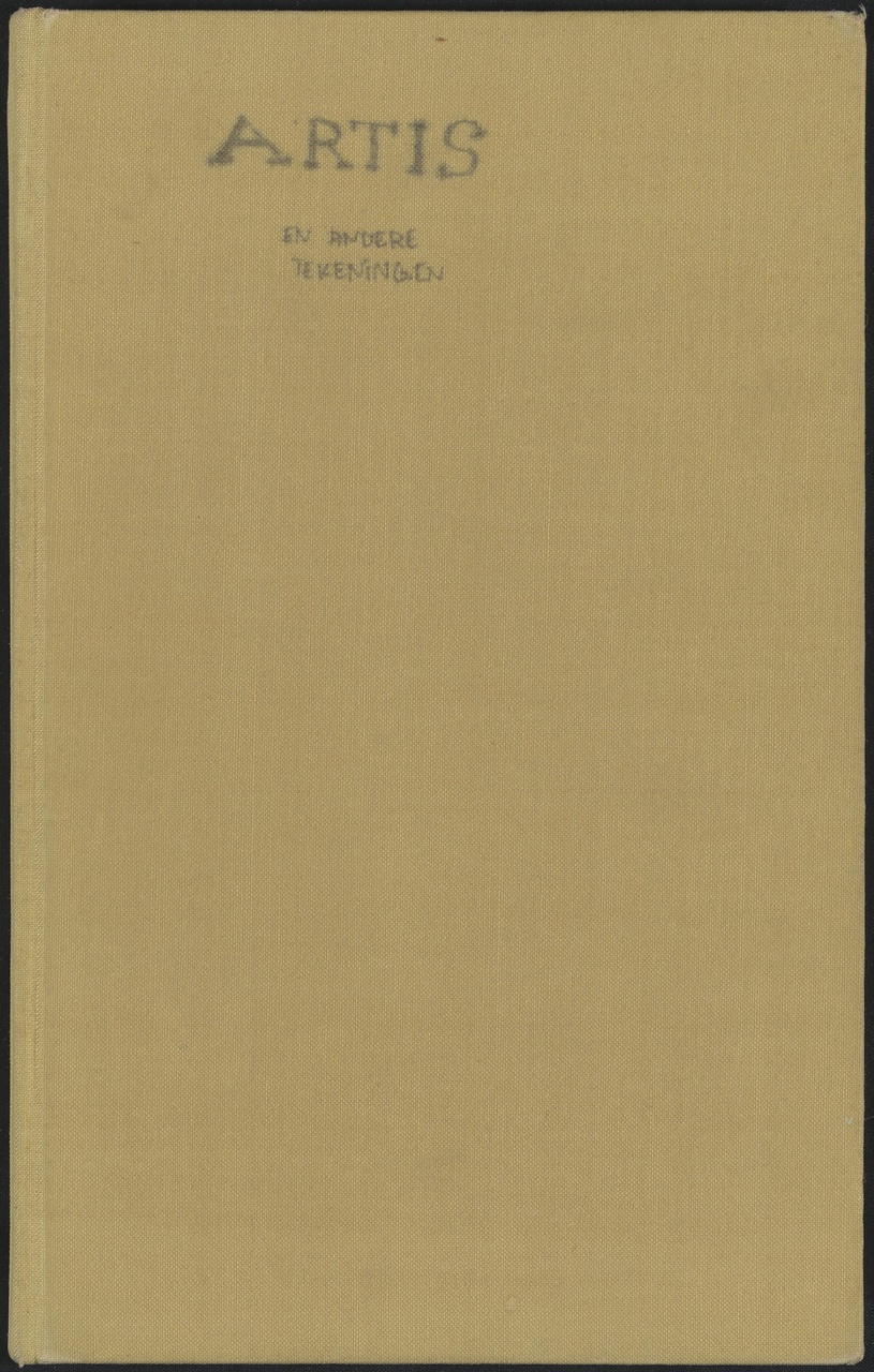 Schetsboek in dummy, ca 1972