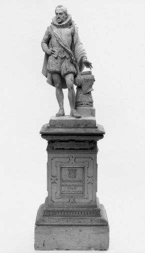 Model van het standbeeld van graaf Jan van Nassau (1535-1606)