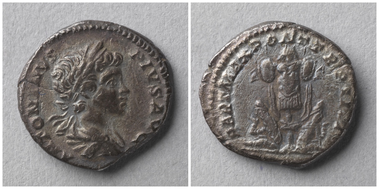 Denarius, Romeinse keizerlijke munt, Caracalla (197-217)