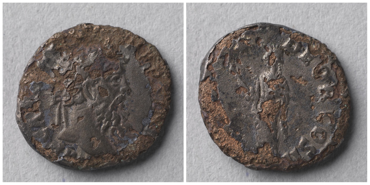 Denarius (médaille fourrée), Romeinse keizerlijke munt, Pertinax (193)