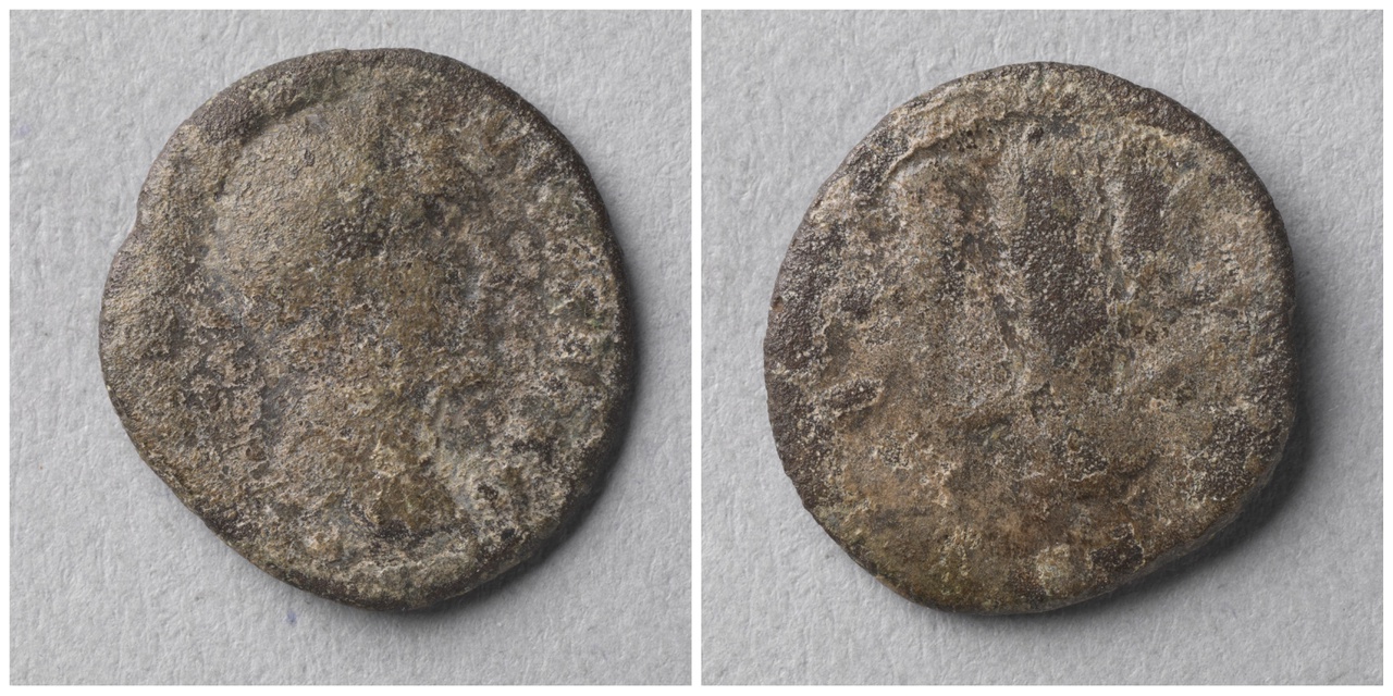 Denarius (médaille fourée), Romeinse keizerlijke munt, Antoninus Pius (138-161)