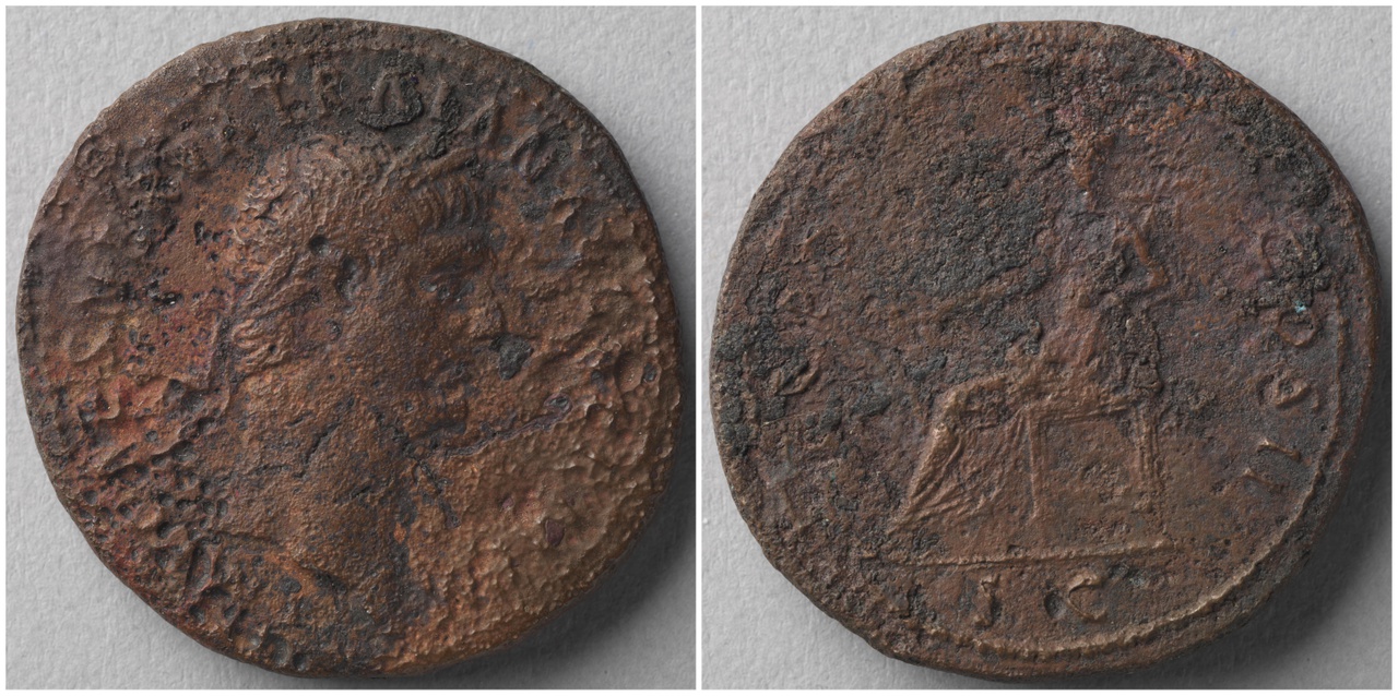 Sestertius, Romeinse keizerlijke munt, Trajanus (98-117)