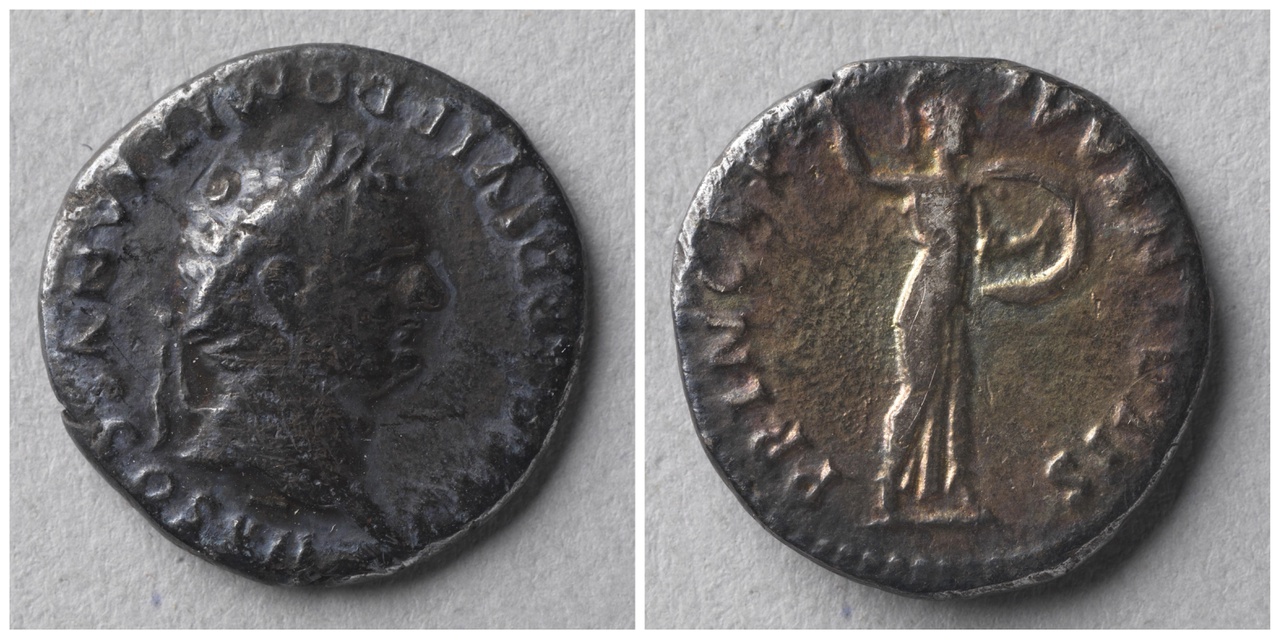 Denarius, Romeinse keizerlijke munt, Domitianus (caesar)