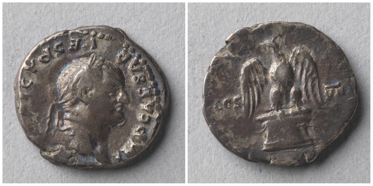 Denarius, Romeinse keizerlijke munt, Vespasianus (69-79)