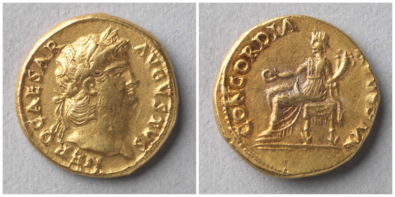 Aureus, Romeinse keizerlijke munt, Nero