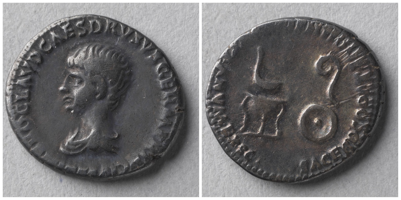 Denarius, Romeinse keizerlijke munt, Nero (caesar)