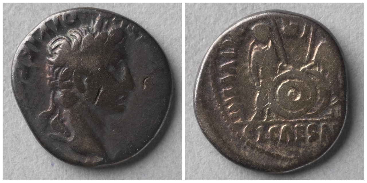 Denarius, Romeinse keizerlijke munt, Augustus (27 v. Chr. -14 v. Chr.)