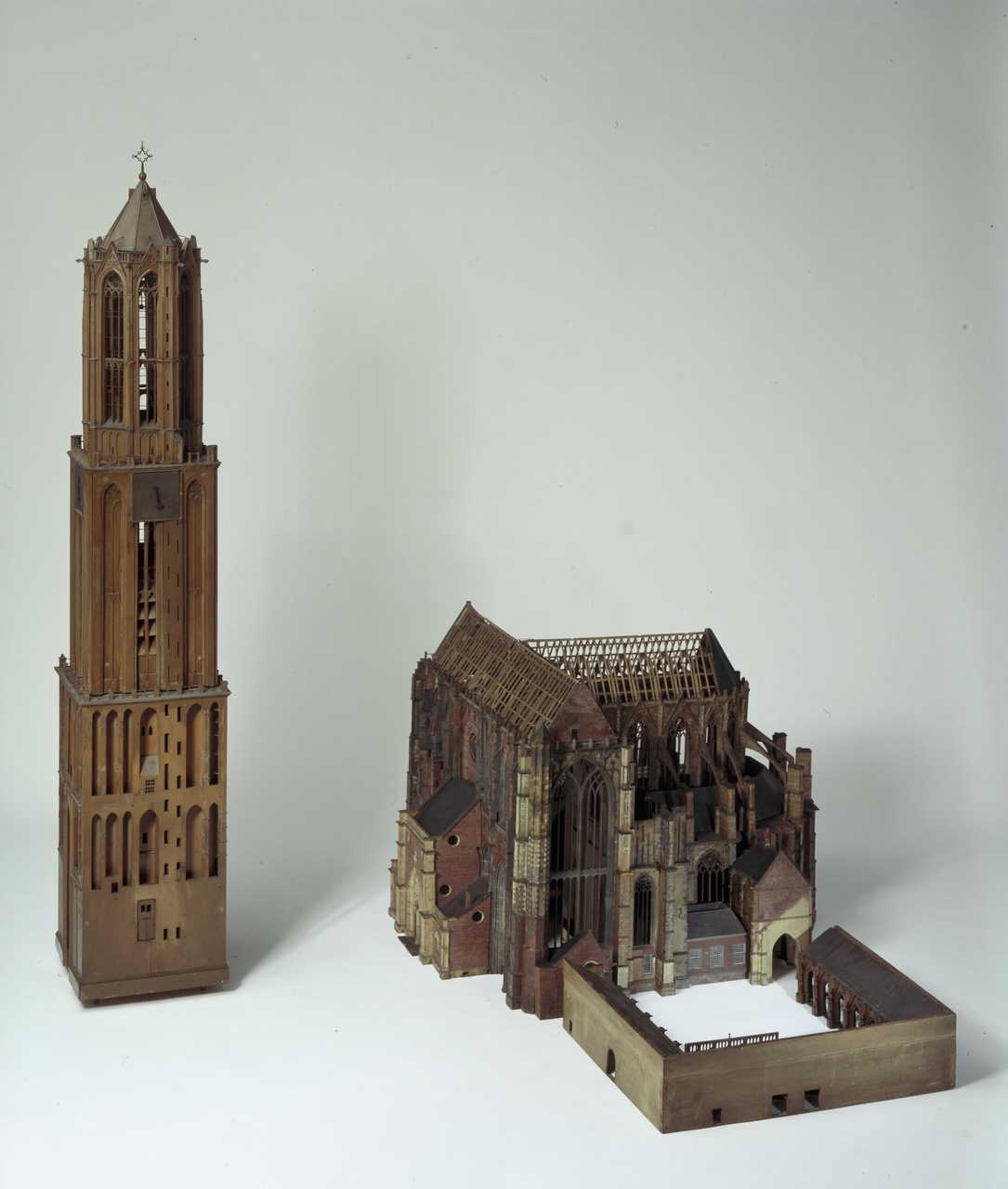 Maquette van de Domkerk te Utrecht