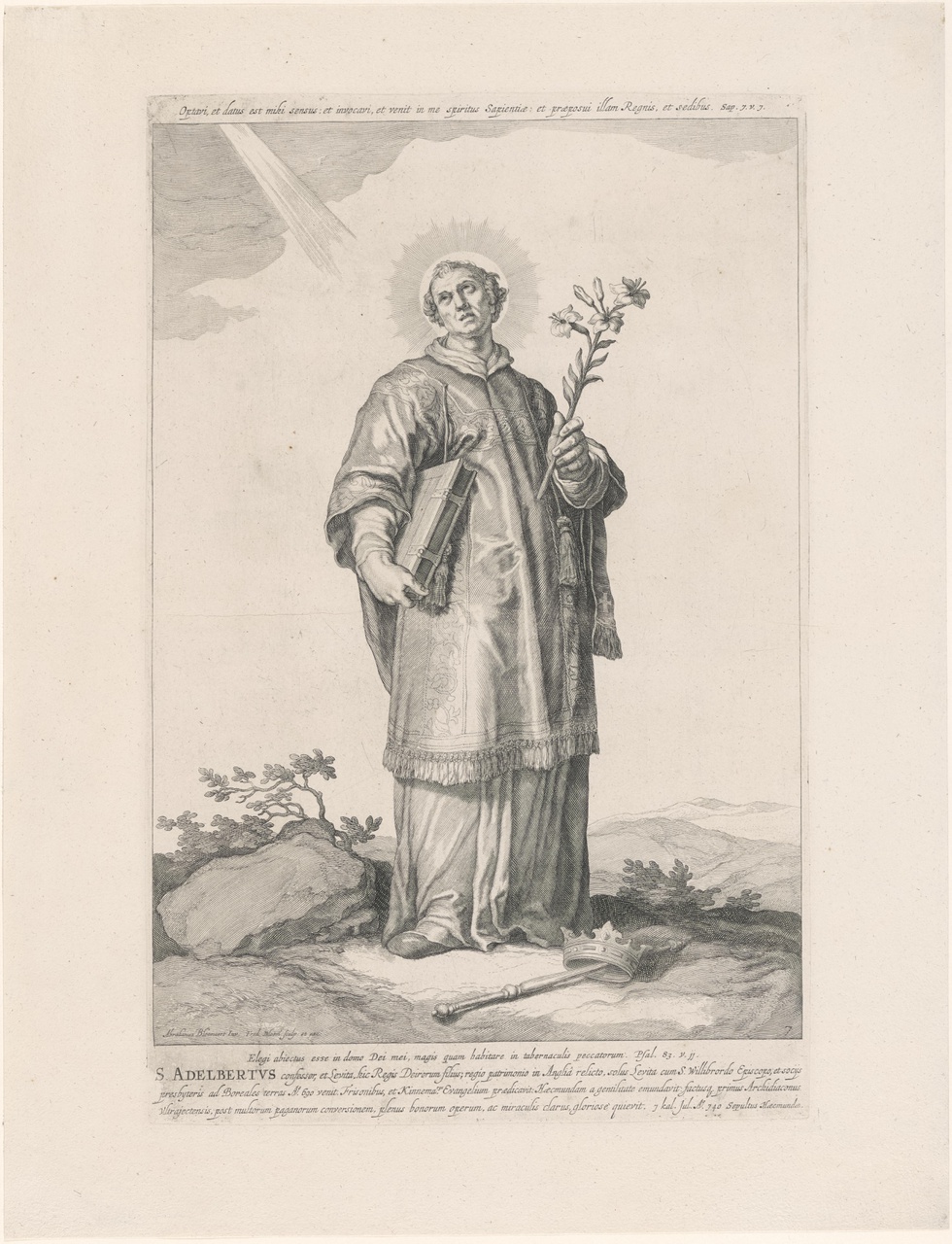 Heilige Adelbertus; de aartsbisschoppen en bisschoppen van Utrecht