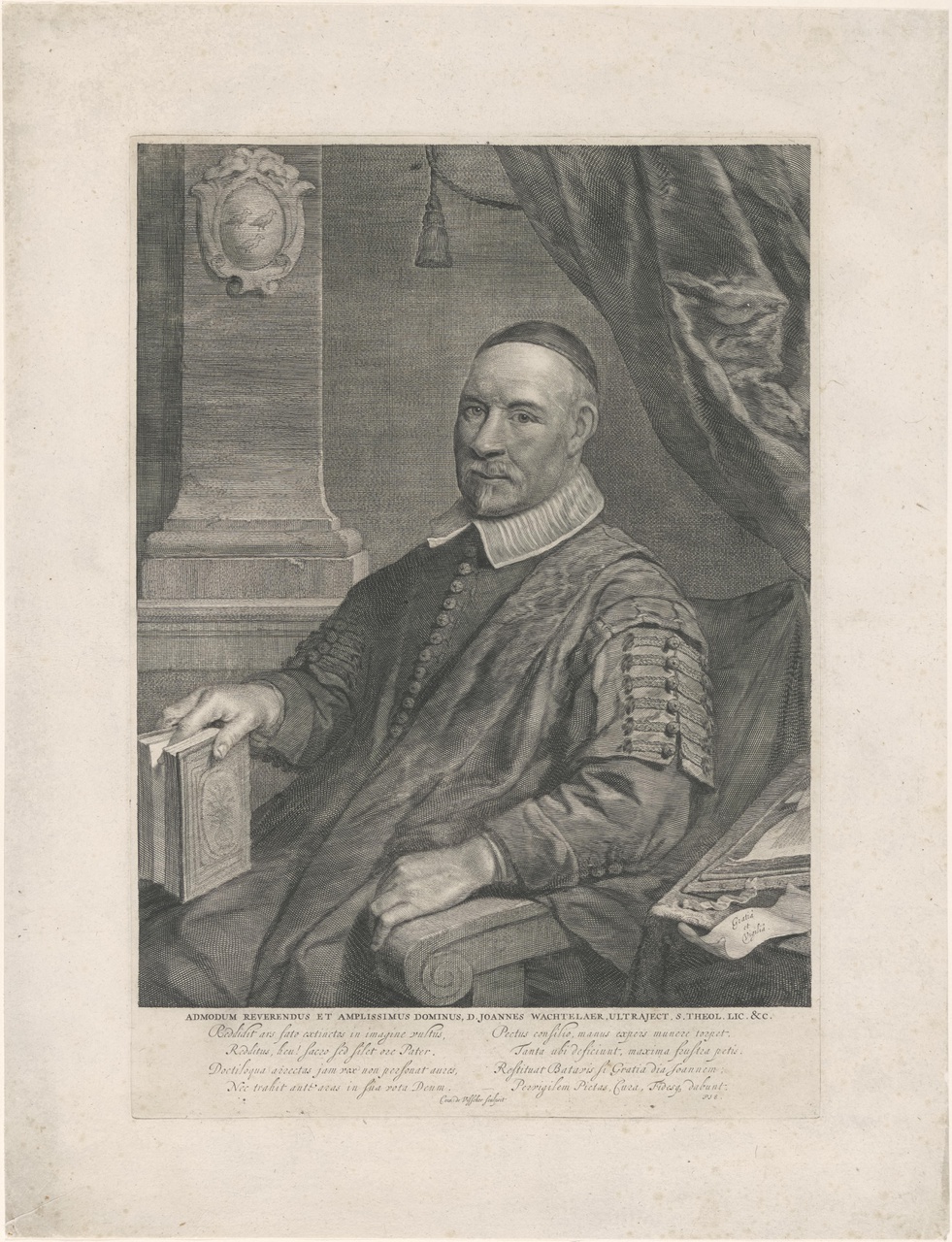 Portret van Johannes Wachtelaer (1581-1653)