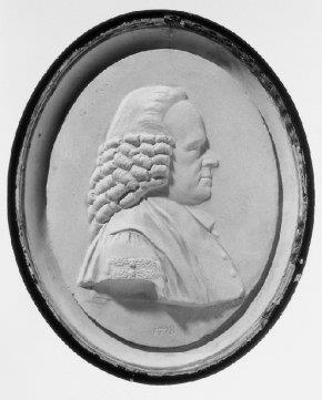 Portretreliëf van G. Bonnet (1723-1805), hoogleraar in de godgeleerdheid