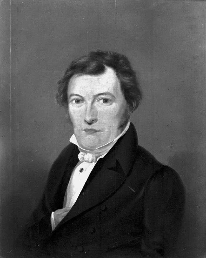 Portret van Joannes Rijnbout (1800-1868)