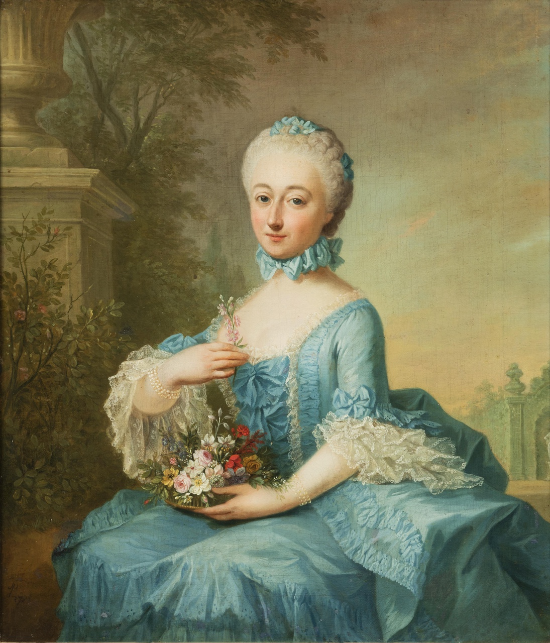 Portret van Anna Buck (1740-1795), echtgenote van Jacob Kien