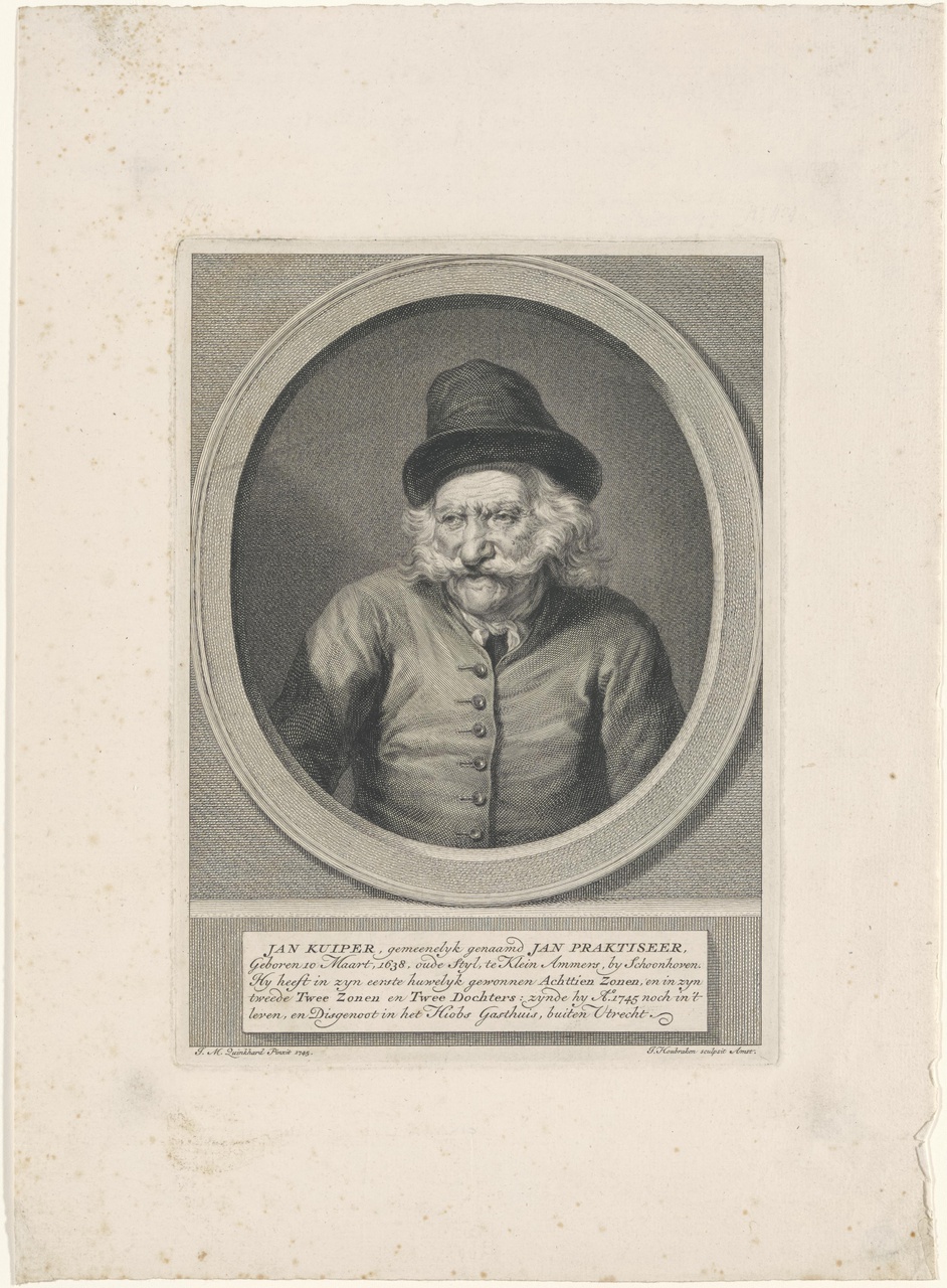 Portret van Jan Kuijper (ca.1648-1749)