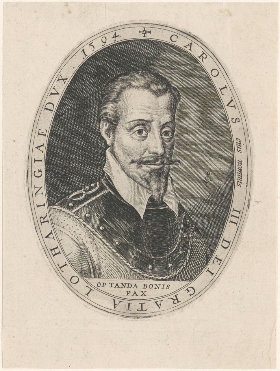 Portret van Karel III, hertog van Lotharingen (1543-1608)